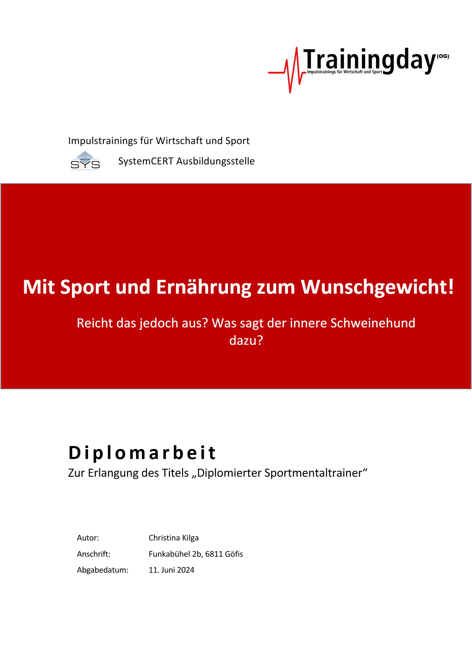Finale Fassung Diplomarbeit Sportmentaltrainer